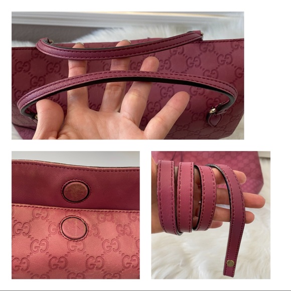SOLD‼️ ❤️ Gucci Guccissima Bree Tote Bag - Picture 9 of 17